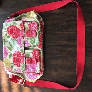 EUC Boden Floral crossbody, multi functional